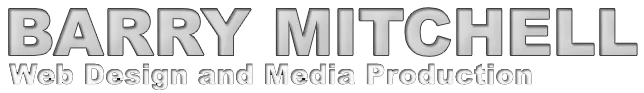 Website design and software development - Barry Mitchell
