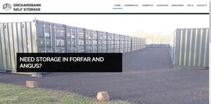 Website designed for Orchardbank Self Storage