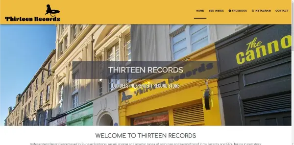 Thirteen Records Dundee